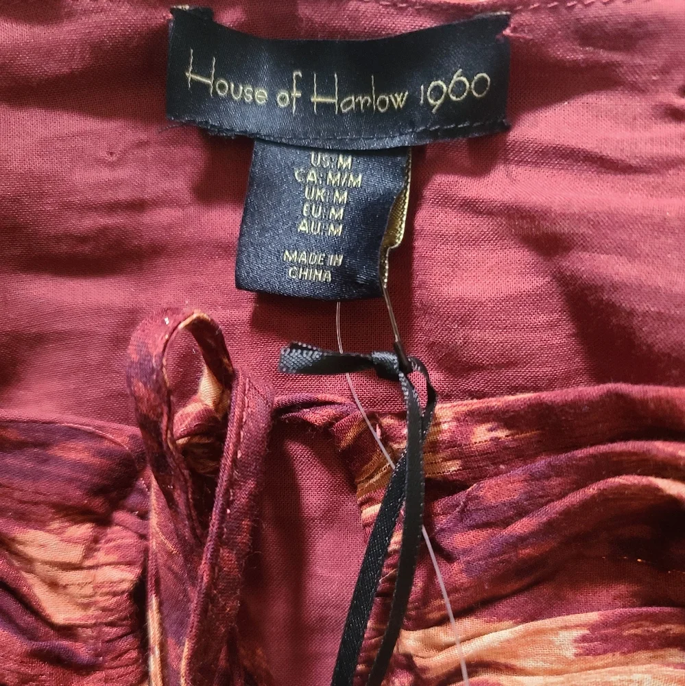 House of harlow 1960 printed dress - Picture 9 of 9
